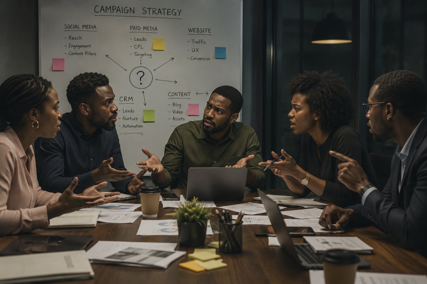 You do not have a digital strategy. You have five agencies talking past each other.